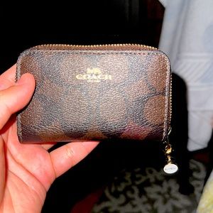 Coach mini wallet